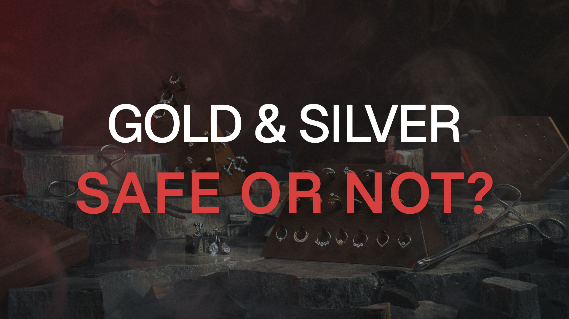 Is Gold or Silver Safe for New Piercings?
