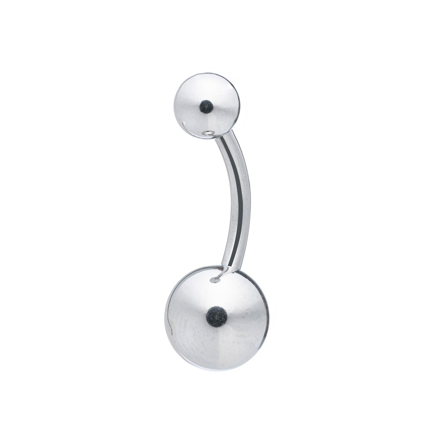 Titanium Internally Threaded Navel Banana 14G (1.6mm)