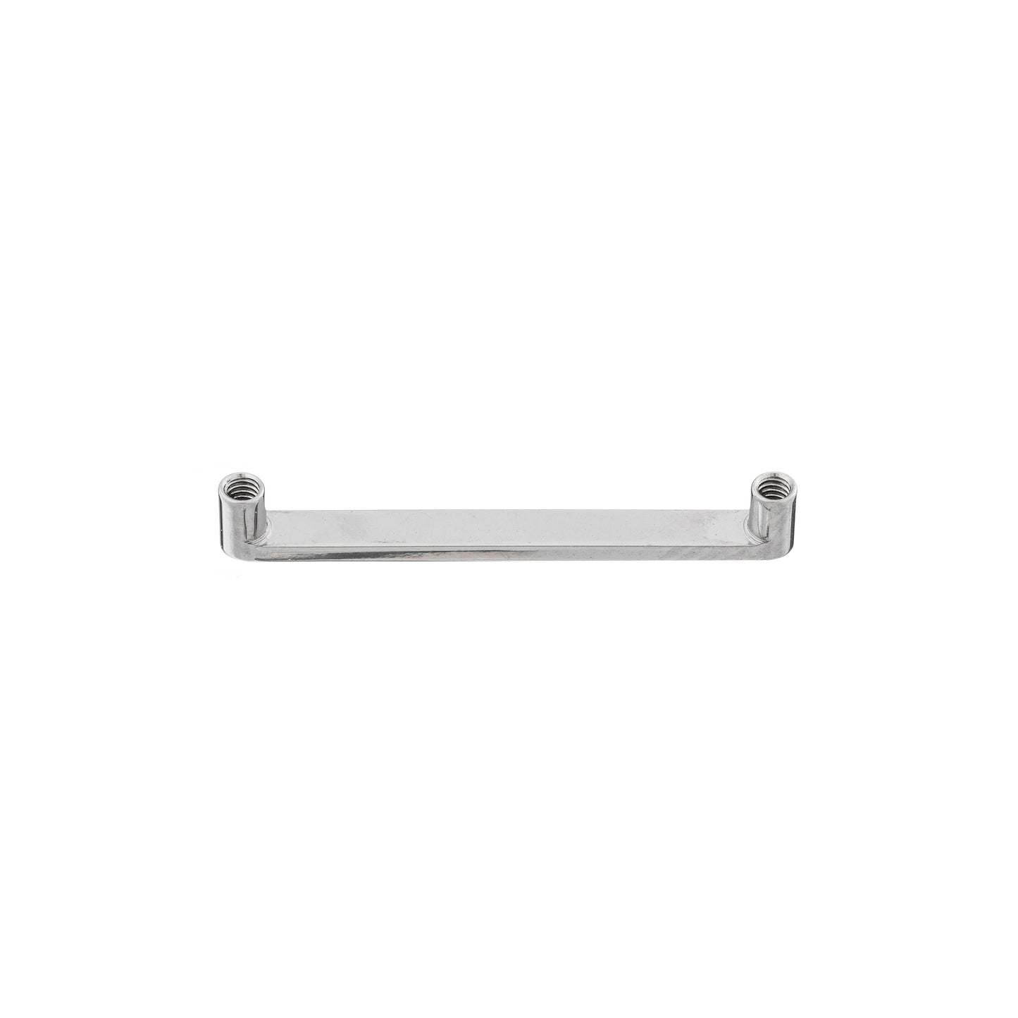 Titanium Internally Threaded Flat Surface Barbell 14G (1.6mm)
