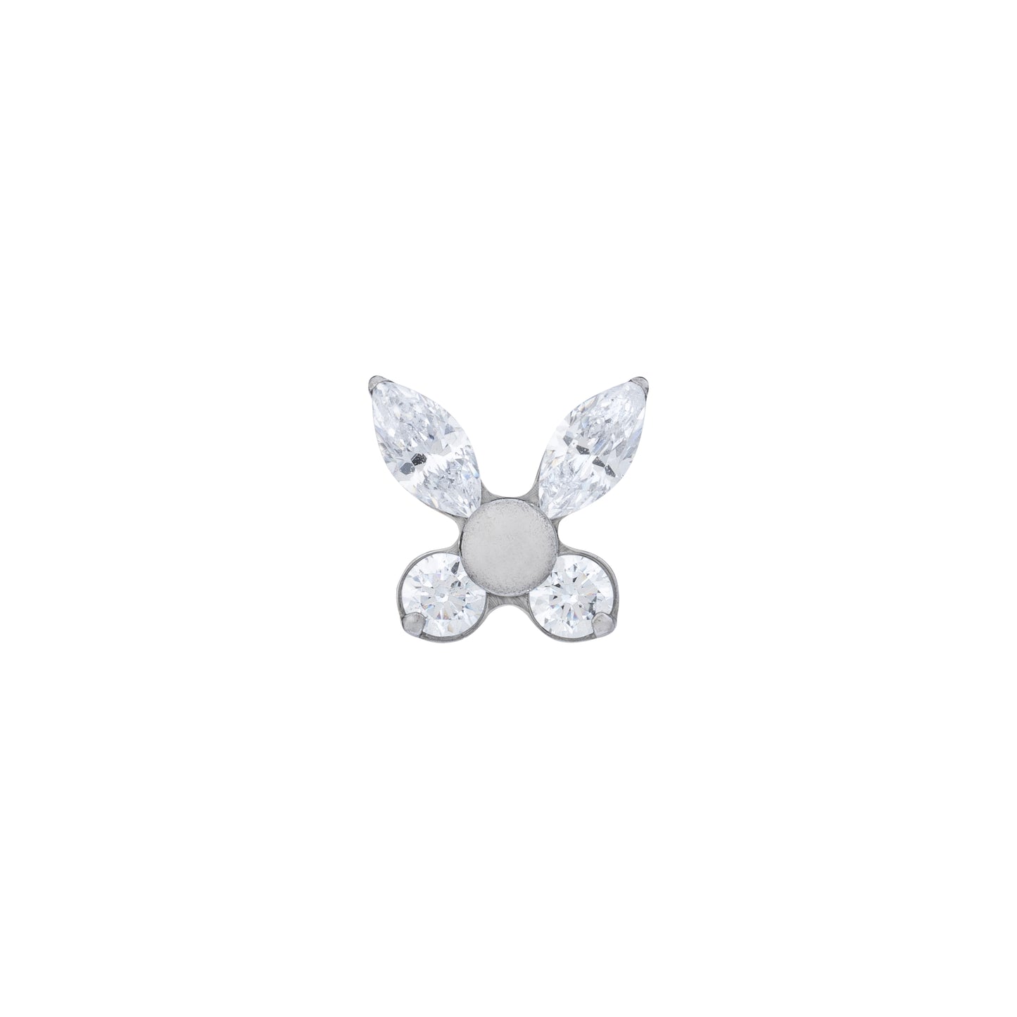 Titanium Zirconia Butterfly Top