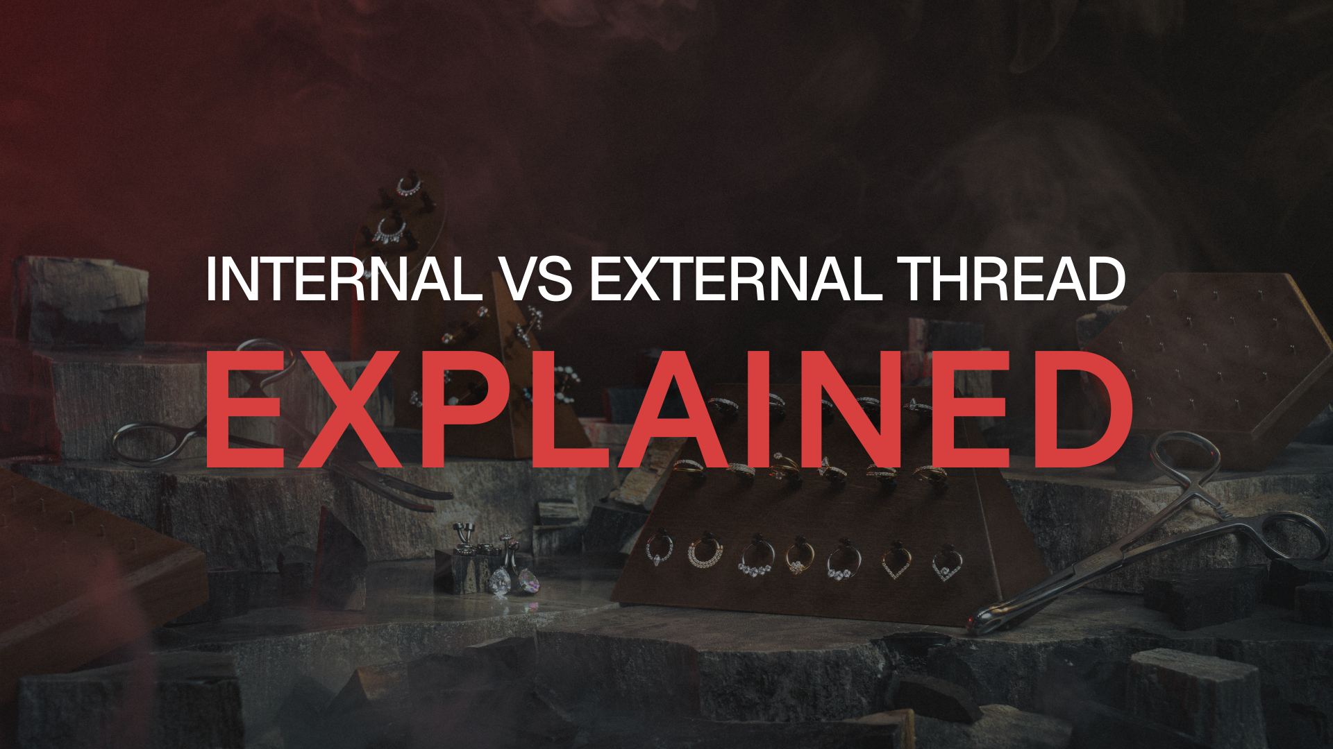 Internally vs Externally Threaded Jewelry Explained
