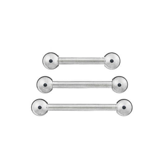 Titanium Externally Threaded Micro Barbell 16G (1.2mm)