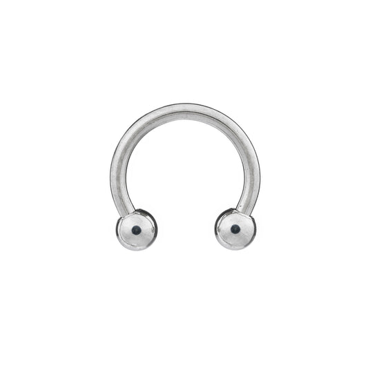 Titanium Externally Threaded Circular Barbell 16G (1.2mm)