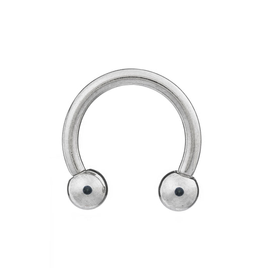 Titanium Externally Threaded Circular Barbell 14G (1.6mm)