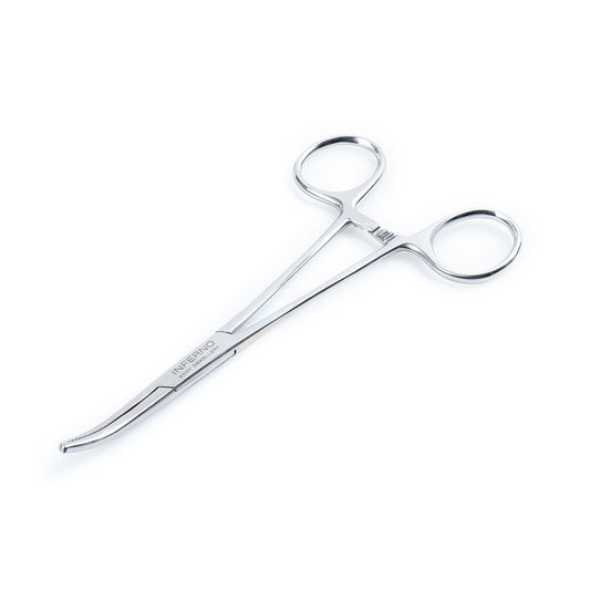 Curved Hemostatic Forceps